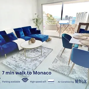 Appartamento Luxurious Flat At 5 Min By Walk To Monaco, Free Parking And Sea View, Beausoleil