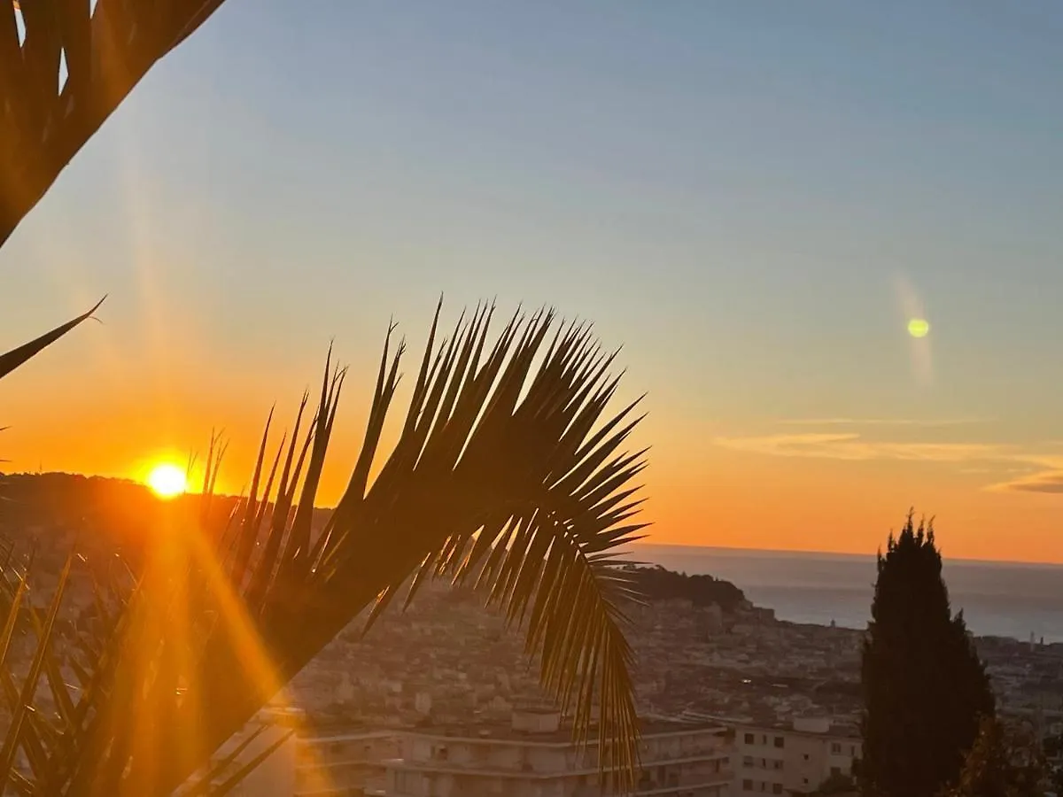 Vacance Nice Vue Mer Panoramique Lejlighed